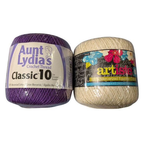 Yarn & Crochet Thread Lot Many Colors Styles Naturgarn Morning Moon Fibra Natura - Picture 5 of 13